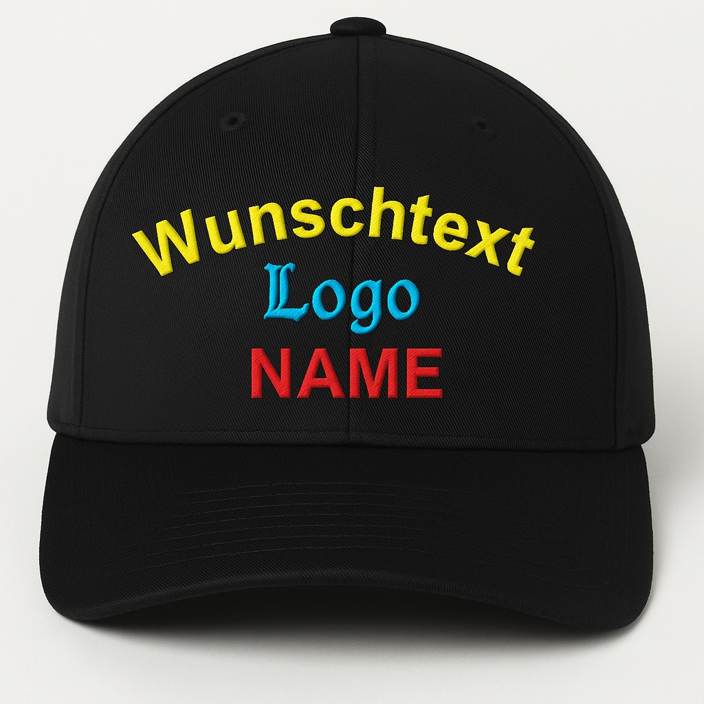 Cap mit Stickerei
